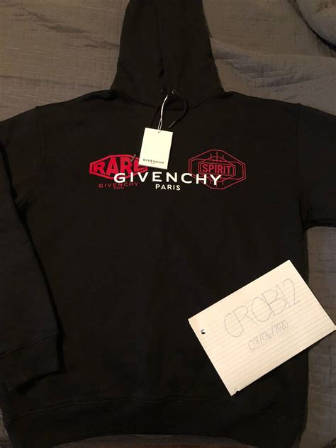 givenchy rare spirit hoodie|Givenchy hoodie for sale.